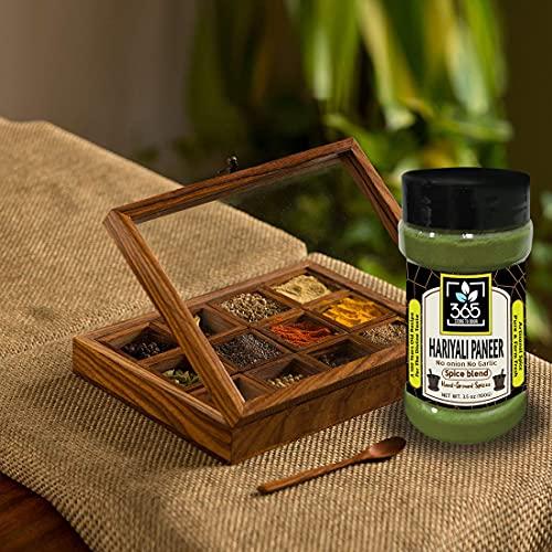 365 STORE TO DOOR 365 STORE TO DOOR Indian Spice – Jain Hariyani Paneer Masala, 100 gm | Homemade Powdered | for Healthy Cooking | Ready to use | All Seasonings Spices | Pure & Hygiene | Spice Mix – Pack of 1