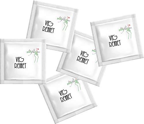 Alla's Posh Flavors Alla's Posh Flavors Powdered Vegetarian Rennet | 5 Convenient Sachets | Non-GMO | Gluten-Free | 100% Veg | Make Cheese Easily at Home (20 litres Milk)