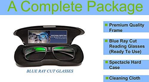 Optify Optify Premium Blue Ray Cut Antiglare Power Reading Glasses For Men And Women(+2.50)