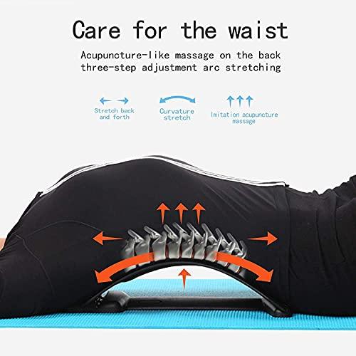 Kixre Kixre Back Stretcher for Pain Relief,Magnetic Therapy Spinal Trainer,Backright Lumbar,Back Arch Stretcher,Multi-Level Stretching Device,Spine Deck Stretching Treatment,Herniated Disc,Spine Deck