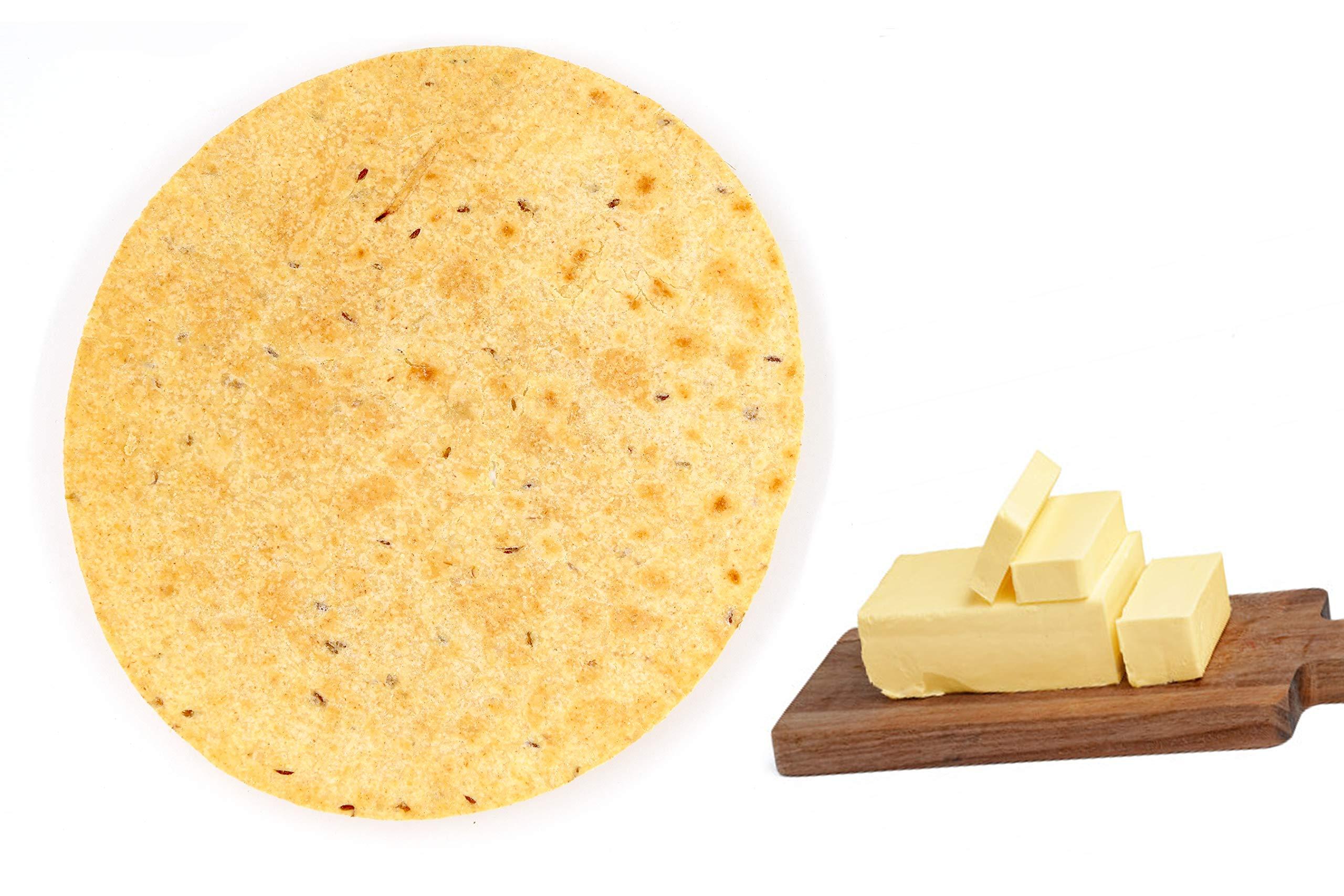 Timeless Food Timeless Food : Jeera Khakhra [Crunchy & Light Gujarati Khakhara Snacks] - 200 Gm