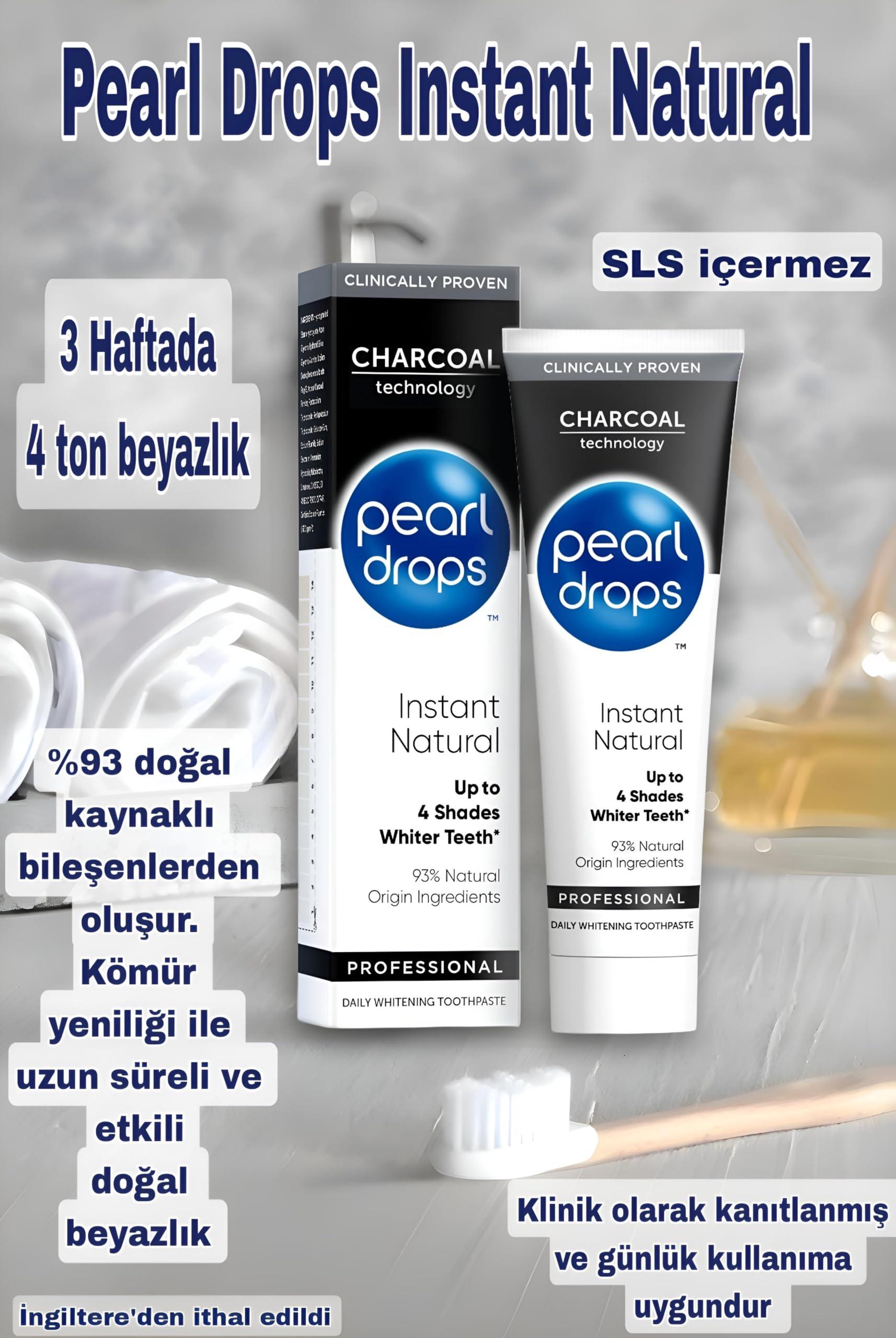 Pearl Drops Pearl Drops Instant Natural White Toothpaste