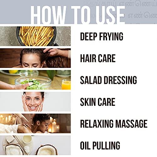 PUVI Puvi 1L Cold Pressed Extra Virgin Coconut Oil (Centrifuge wet process) 1000 ML