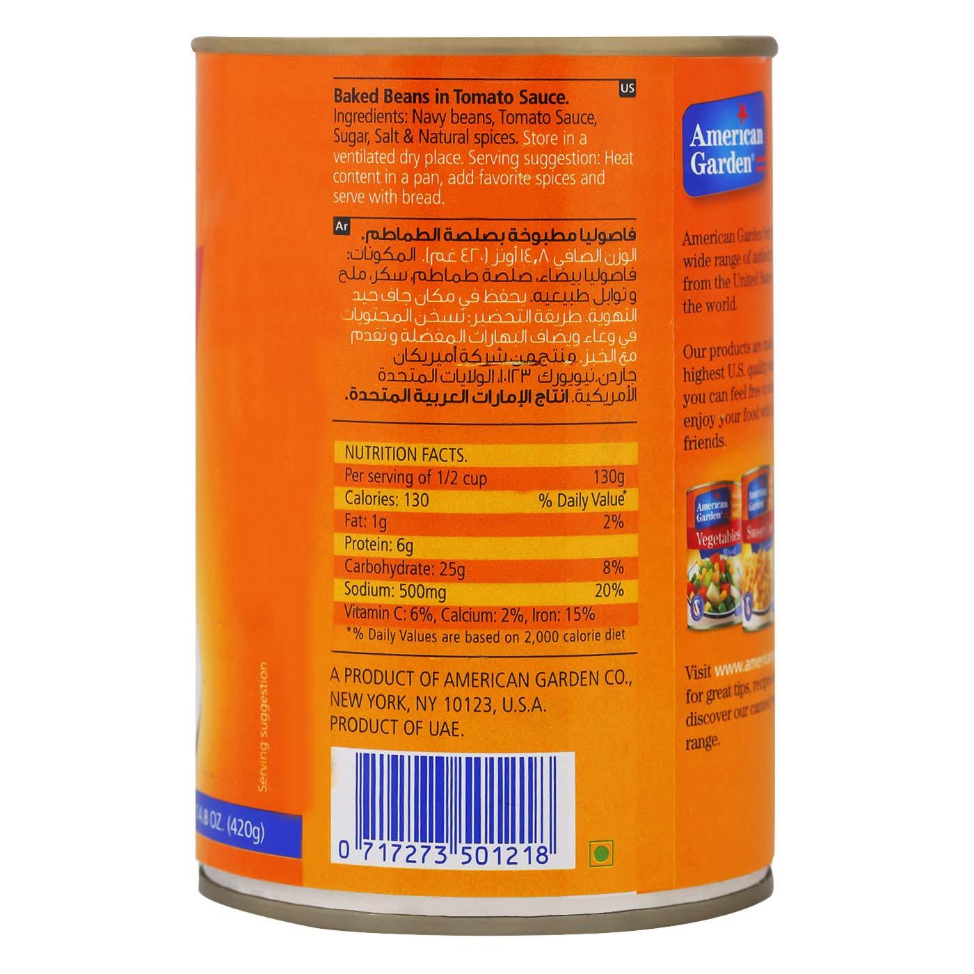 American Garden AG Baked Beans 420g
