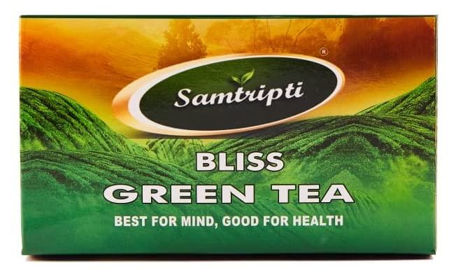 SAMTRIPTI SAMTRIPTI Bliss Green Tea (25 Dip Tea Bags In A Box) - Pack Of (03)
