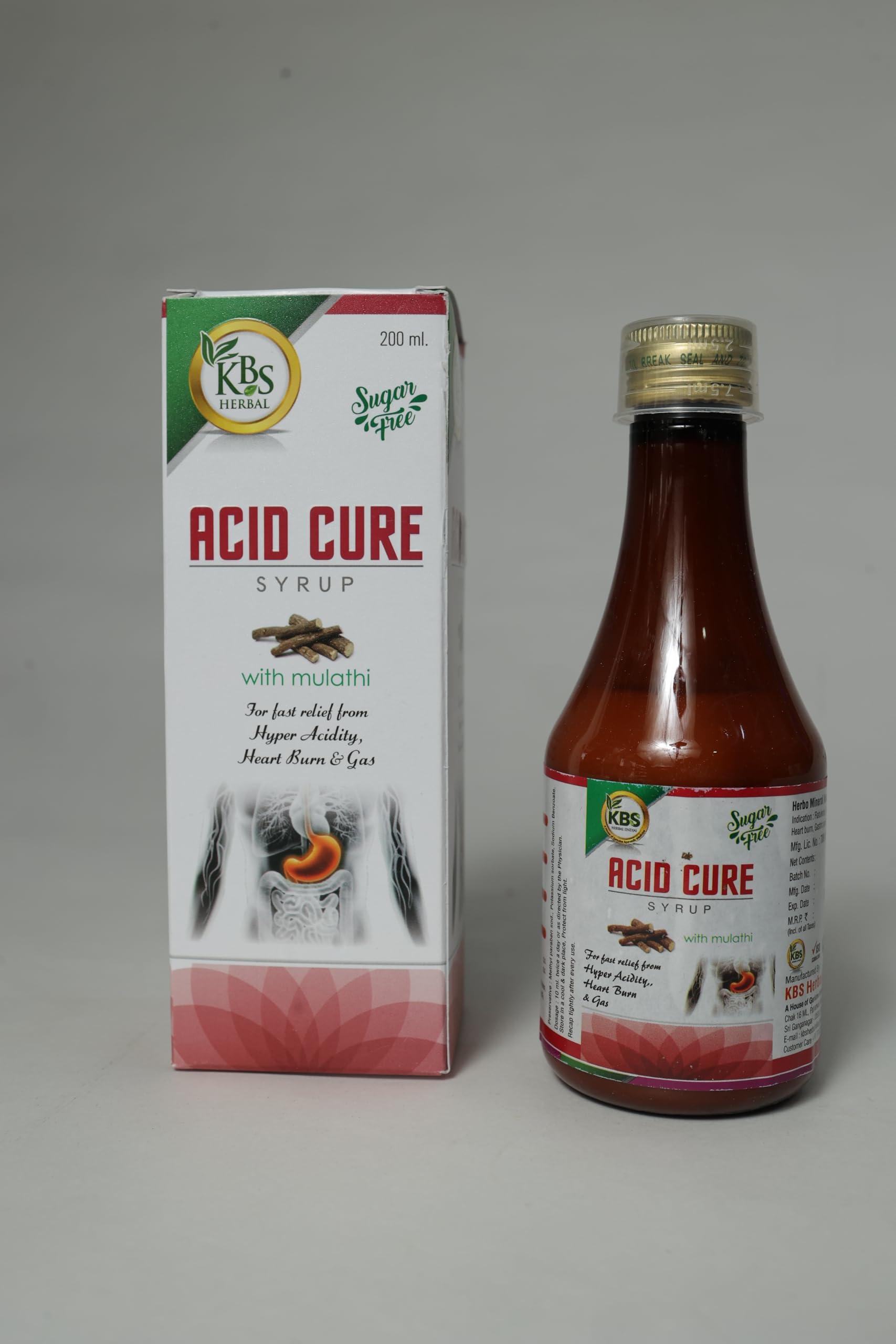 KBS AYURVEDA ACID CURE SYRUP