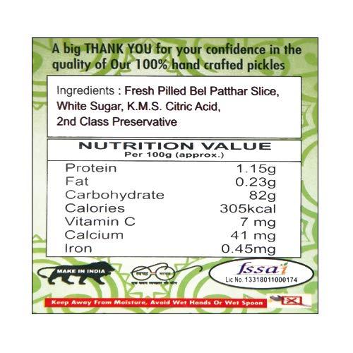 JAYANI Homemade Bel Murabba (400 gm)