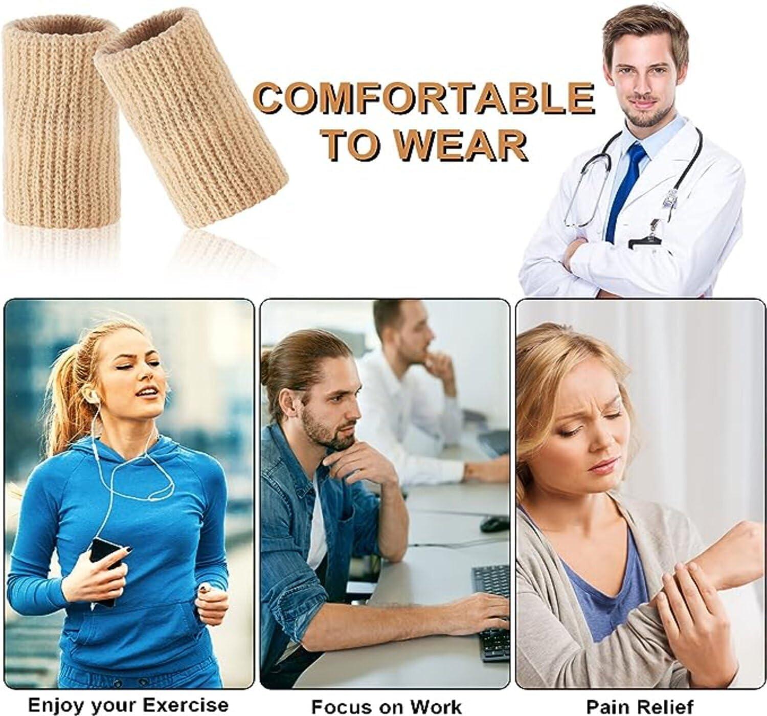 GRS GRS Finger protector for cricket, volleyball | Finger tape for cricket fielding finger cover bandage | Finger support for pain relief basketball volleyball finger protection (Set of 10)