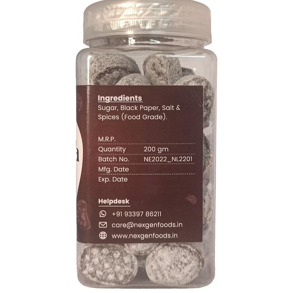 NEXGEN NEXGEN Hot & Sour Mango, Chocolate Mix & Kala Khatta Lozens Candy | 600 G