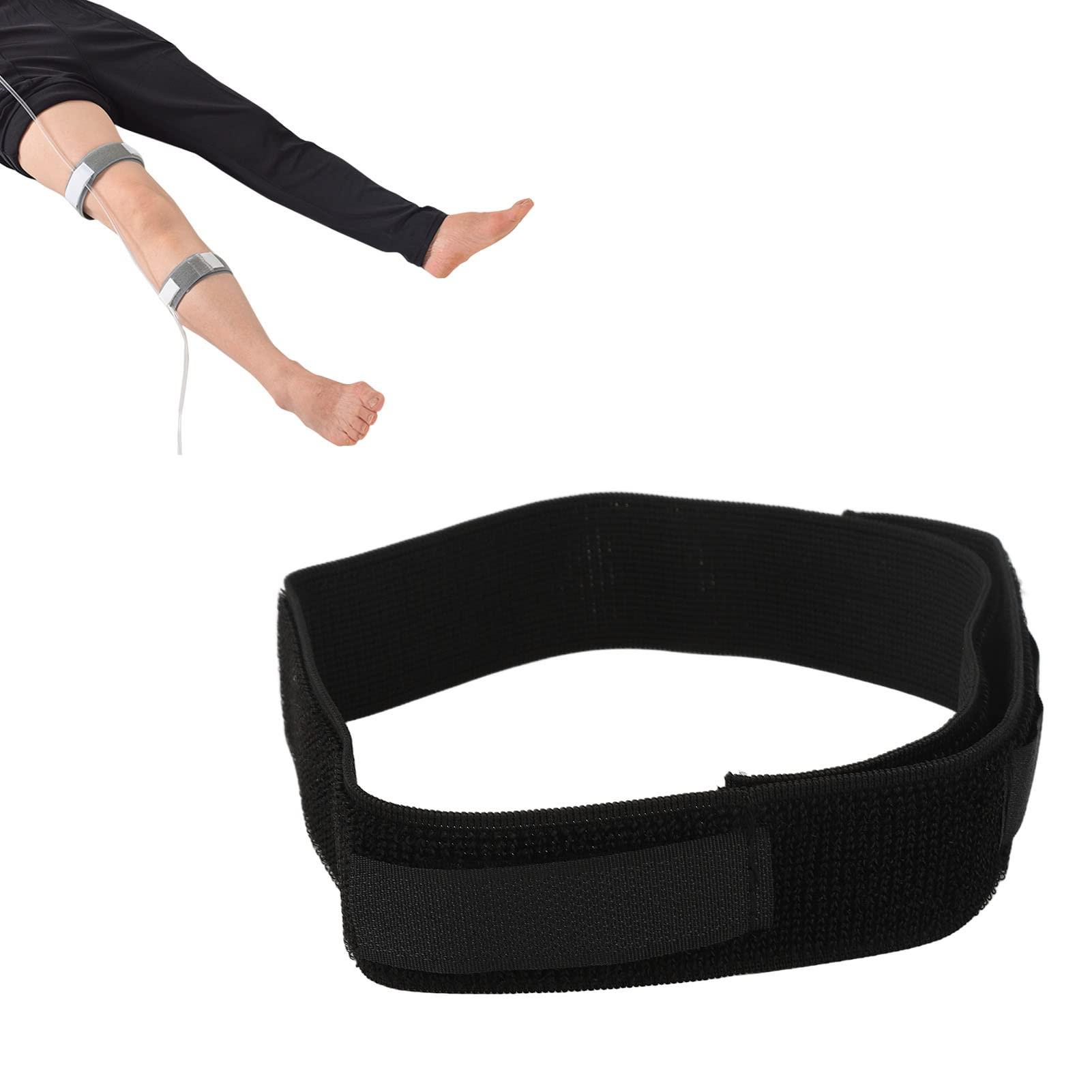 Soraz Soraz Catheter Supplies Leg Strap,Catheter Leg Strap Easy Using Perfect Fit Anti Slip Comfortable Strong Support Low Pressure For Hospitals For Men(Black)