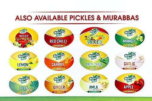 Natural Hub Natural Hub Mother Recipe Gujarati Green Chilli Pickle, Hari Mirch Ka Achar (The Real Taste of Gujarat 1kg)