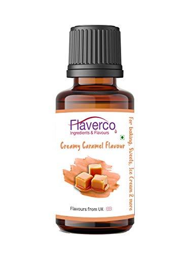 FLAVERCO Flaverco Food Flavour Essence Combo Pack (Chocolate, Choco Hazelnut, Choco Brownie, Mocha, Cream, Creamy Caramel)) for Baking Cake, Chocolates, Indian Sweets, Ice Cream & More.. (30ml*6)
