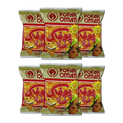 MOHIT-INTERNATIONAL Pofak Oman chips - 12g - Pack of 6