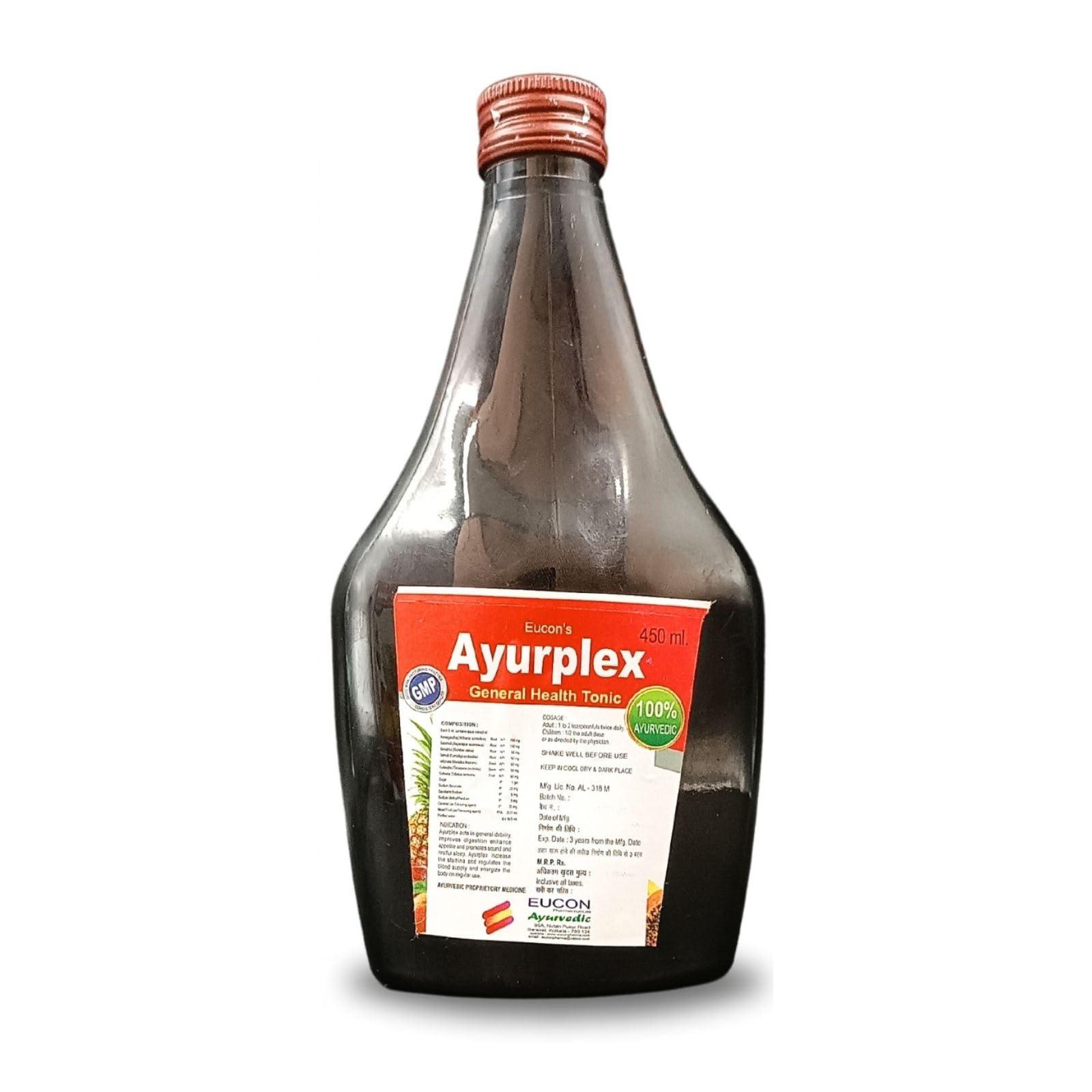 HERBSHD Buy Ayurvedic Ayurplex vitamin Tonic for all age Weakness.