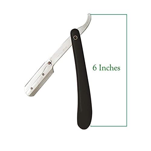 Sunrise Sunrise Care Professional Barber Straight Edge Razor Safety Salon Quality Smooth Shave Folding Hair Salon Shaving Razor Ustra for Men