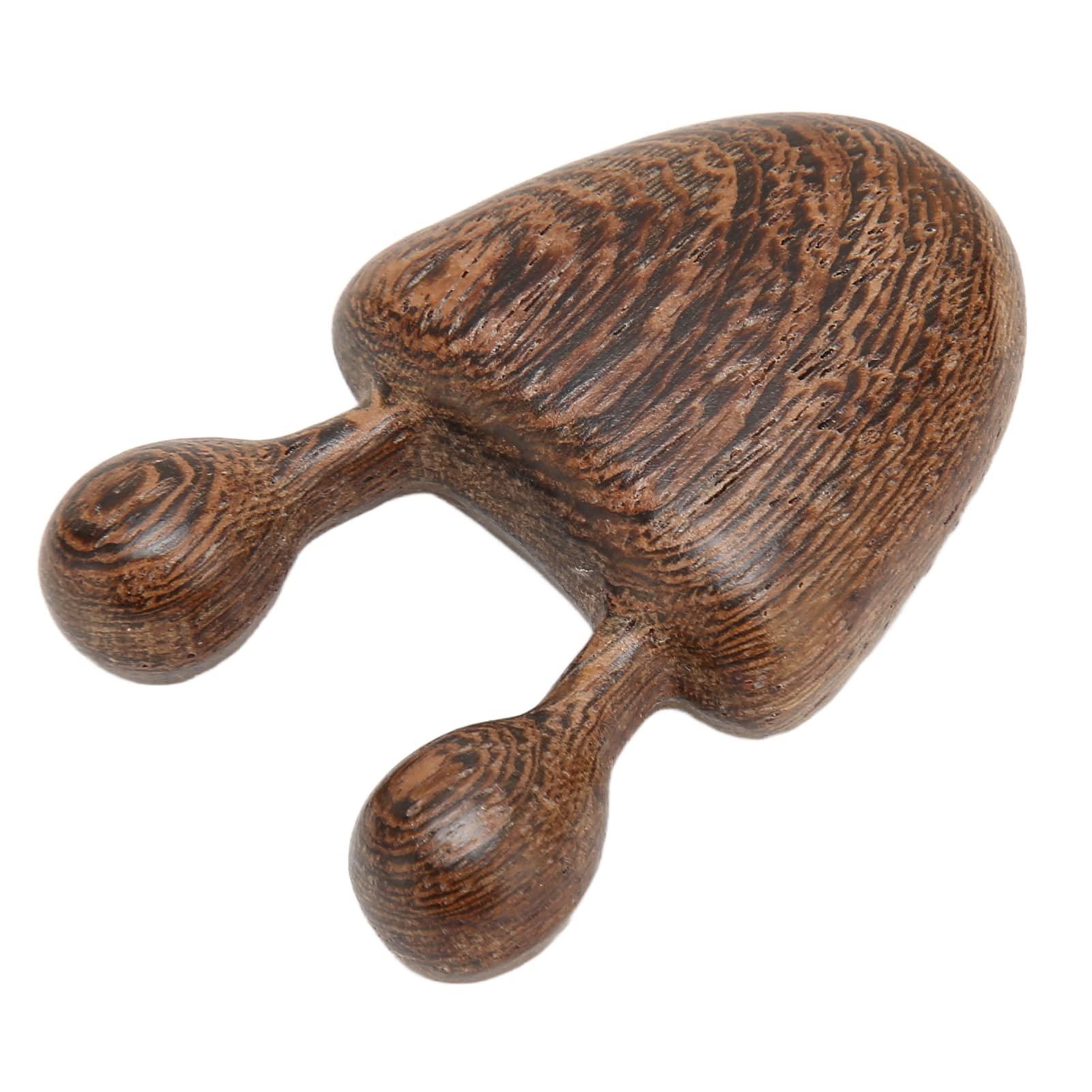 EXCLUZO EXCLUZO Wooden Comb, Wood Scalp Massage Comb, Handheld Sandalwood Comb Acupressure Tool, Gua Sha Wide Tooth Comb for Relaxation Acupoint, Meridian Comb for Head Scalp, Facial, Body Massage