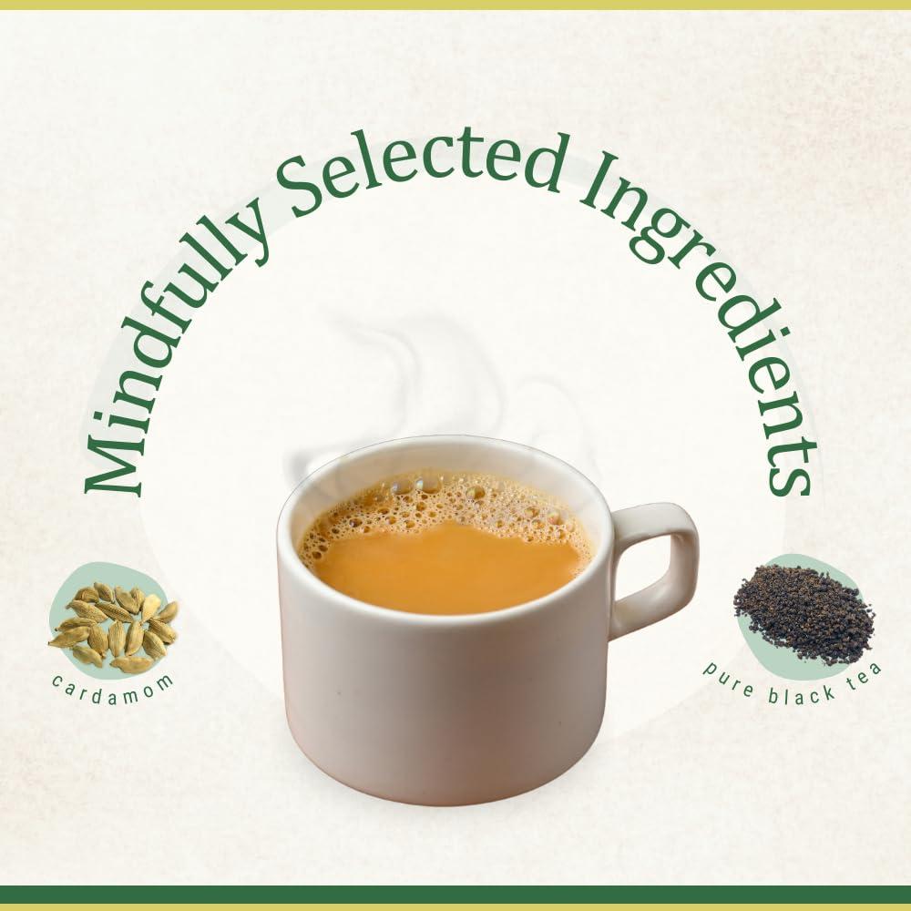 TEA AND TWIGS Tea and Twigs Cardamom Tea - 200 gm | Elaichi Tea | Premium Indian Chai with CTC Black Tea And Real Cardamom | Assam & Dooars