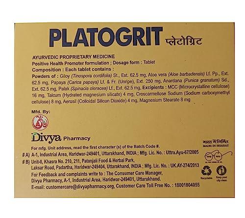 Generic Patanjali Divya Platogrit Tablet - Pack of 3