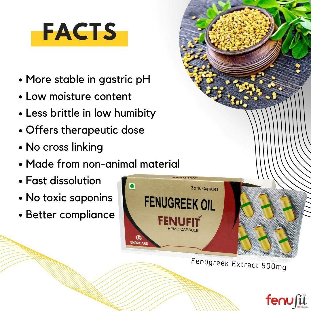 Fenufit Fenufit Hpmc Capsule (10 Caps)-Pack of 3