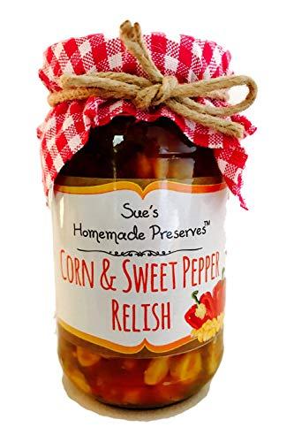 Sue's Homemade Preserves Sue's Homemade Preserves Corn & Pepper Relish 200 Grams