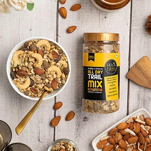 Heka Bites Dry Fruits Delight ( Fruit n nut 150g & Trail Mix 150g)