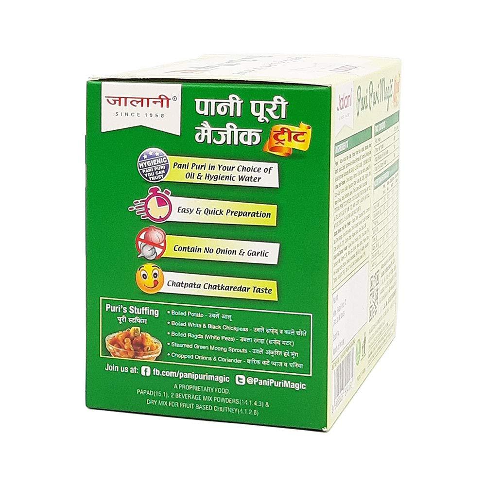Generic SVS., Jalani Pani Puri Magic Treat | Hygienically Enjoy Pani Puri at Home | India\'s favourite Street Chat | A++ Grade, 220g (10 Pcs)