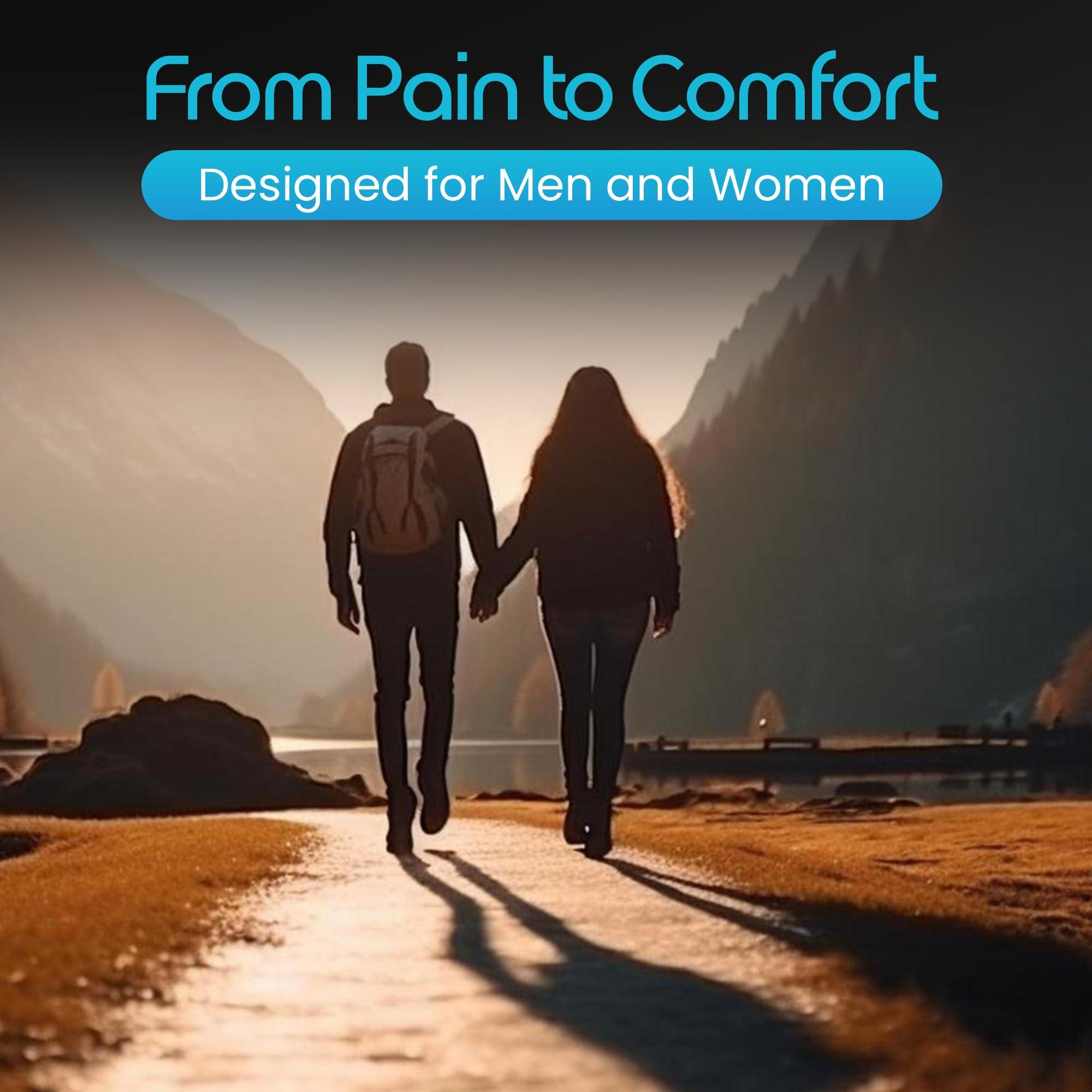 COIF COIF Foot Care Plantar Arch Support for Men & Women for Pain Relief of Plantar Fasciitis, Flat & Fallen Arches, High Arch, Heel Spurs, Flat Feet