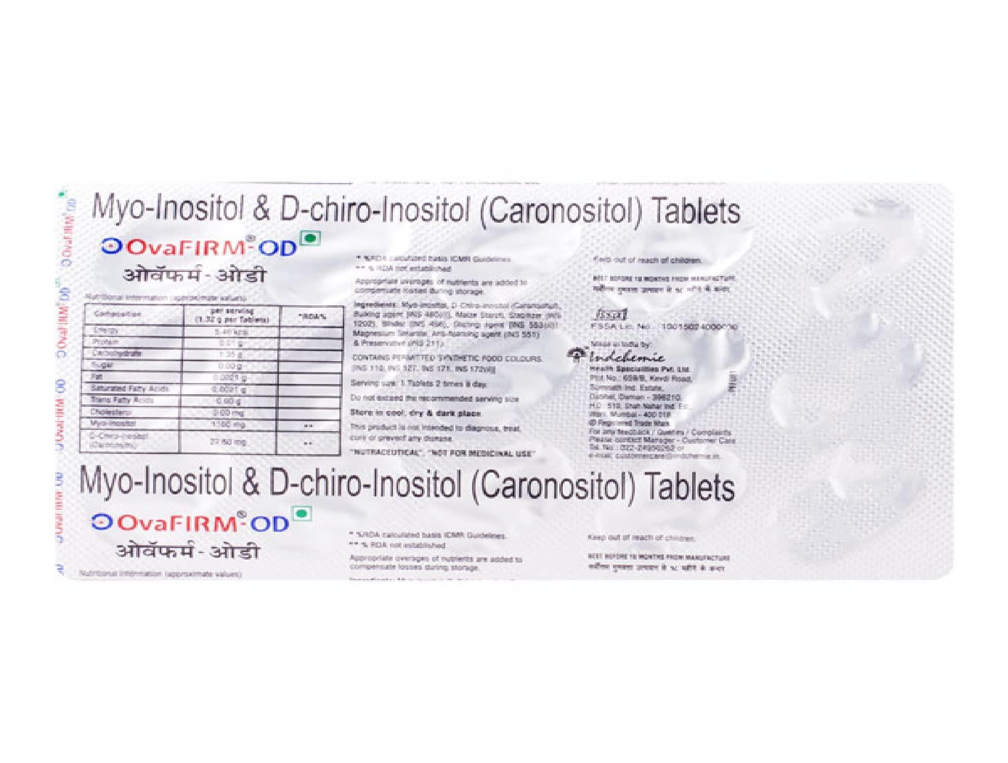 Ovafirm-OD Ovafirm-OD - Strip of 15 Tablets