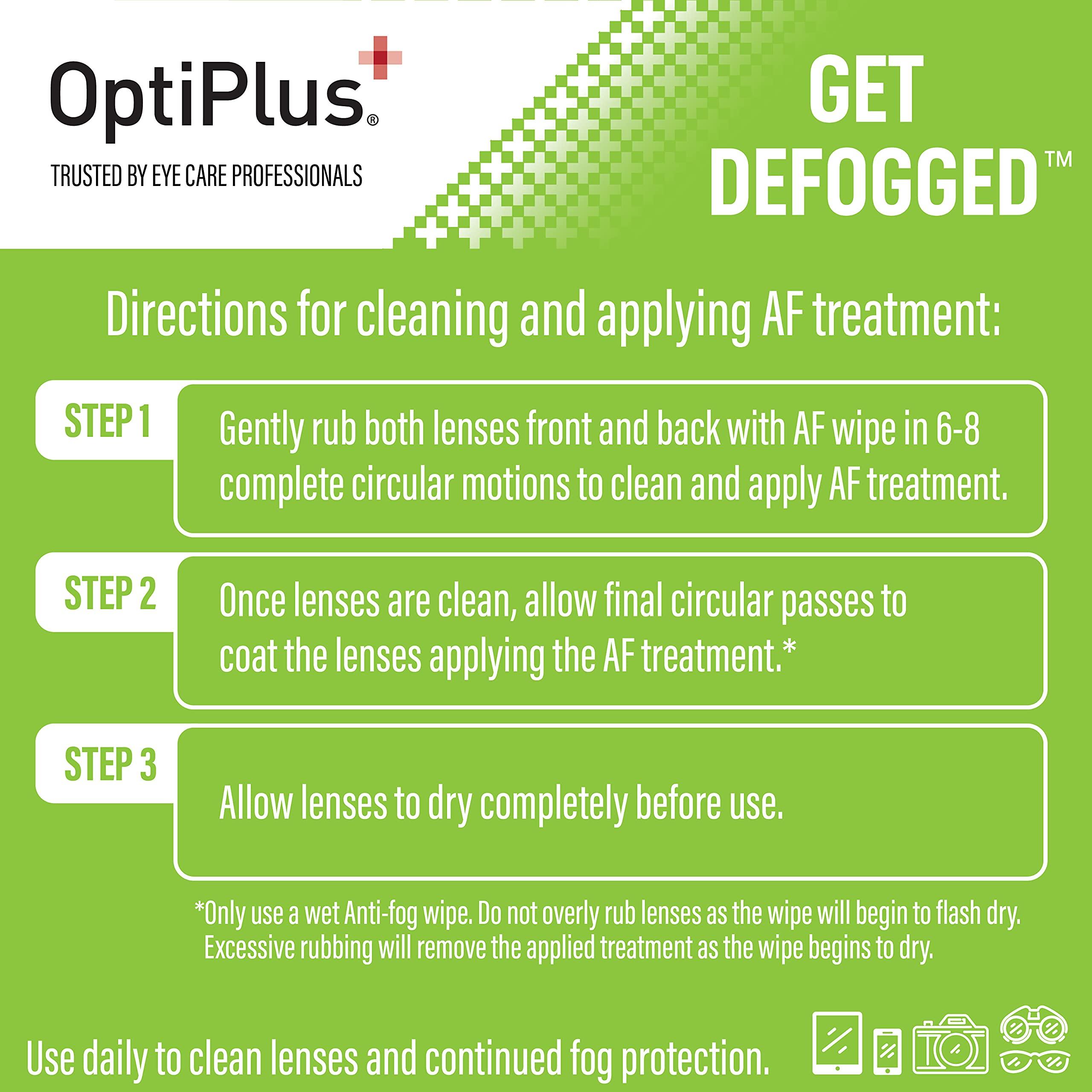 OptiPlus OptiPlus Anti Fog Lens Wipes