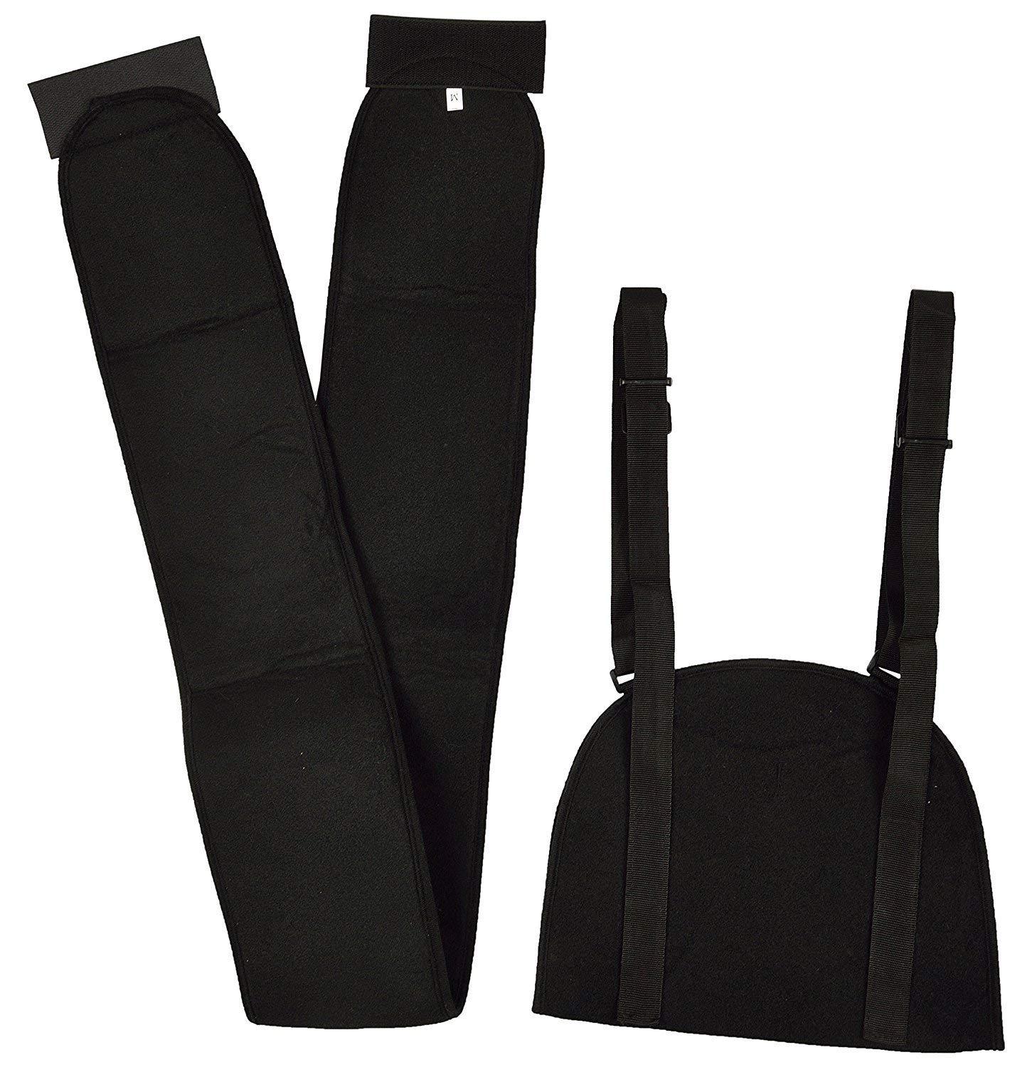 IRIS IRIS Shoulder Brace for Injury Prevention, Dislocated AC Joint, Frozen Shoulder Pain, Soreness - Compression Wrap Strap Band (Black)