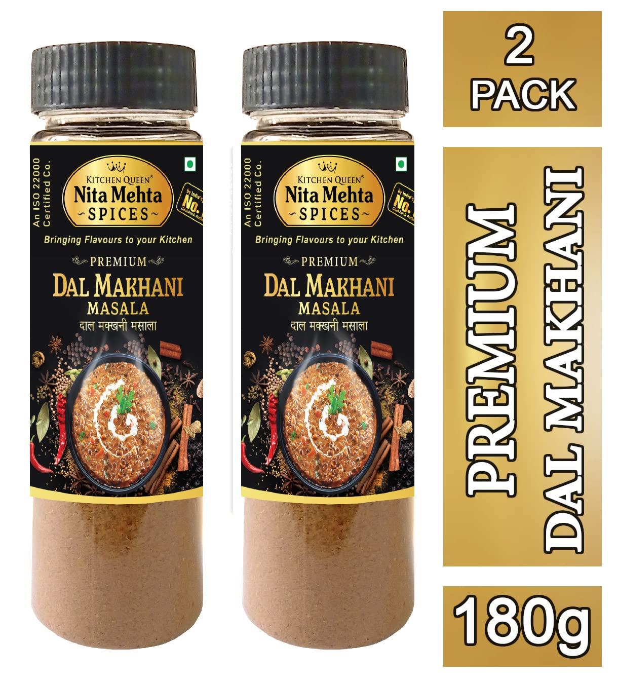 KITCHEN QUEEN NITA MEHTA KITCHEN QUEEN NITA MEHTA Premium Dal Makhani Masala 90g Each (Pack of 2) = 180g