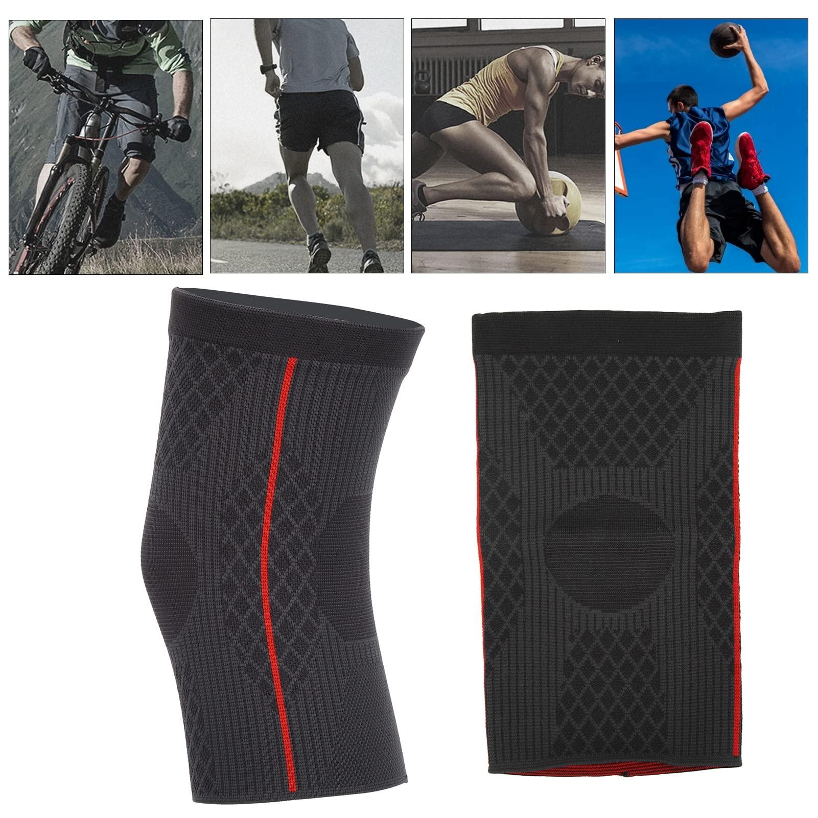 Ironctic Knee Support Brace, Knee Brace Soft for Jogging for Pain Relief for Running(S)