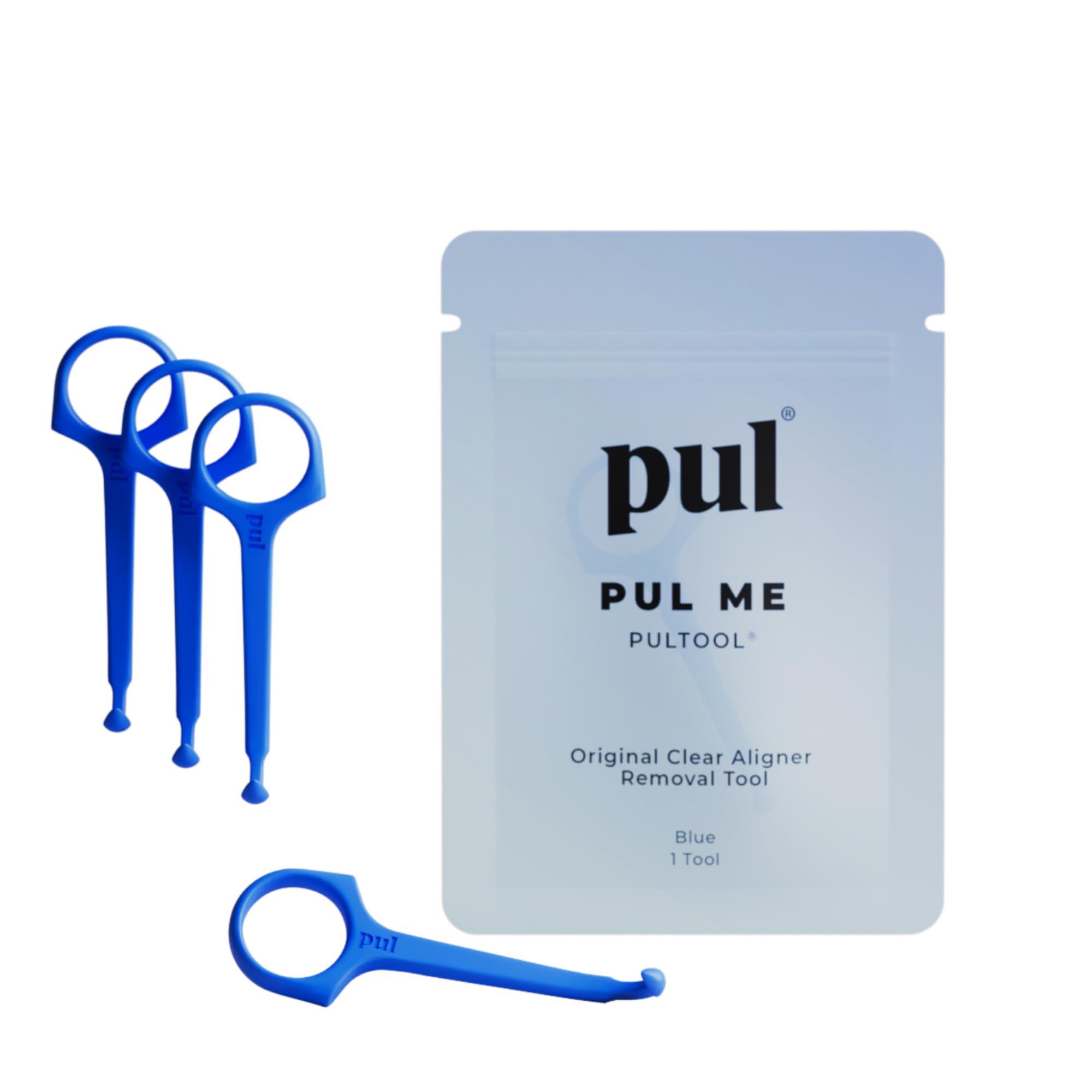 The Pultool Clear Aligner Removal Tool for Invisalign by PULTOOL - Smile Direct Club Removal Tool - Invisible Aligner Remover - Aligner Remover - Retainer Remover - Invisalign Tool - Invisalign - 4 Pack