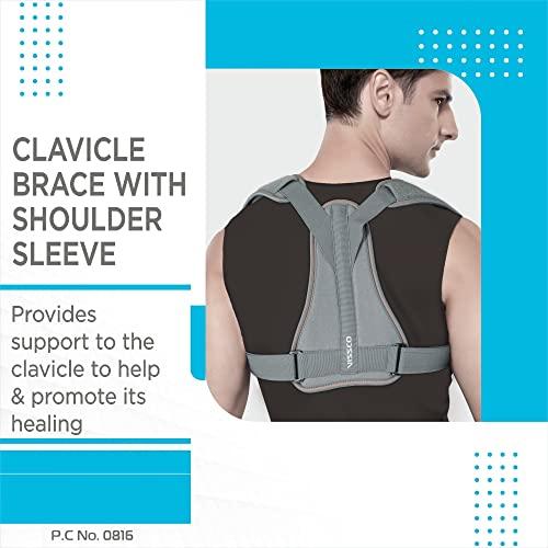 Vissco Vissco Clavicle Brace With Shoulder Sleeve for Clavicle fracture, Acromioclavicular joint and sternoclavicular joint injury