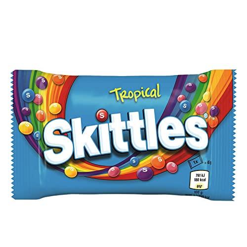 Skittles Skittles Tropical Flavour Candy Pack of 2, x 45 g