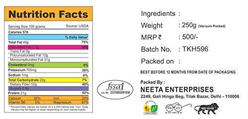 Ancy Ancy Foods Premium Dry Fruits (Hazelnut), 250 g