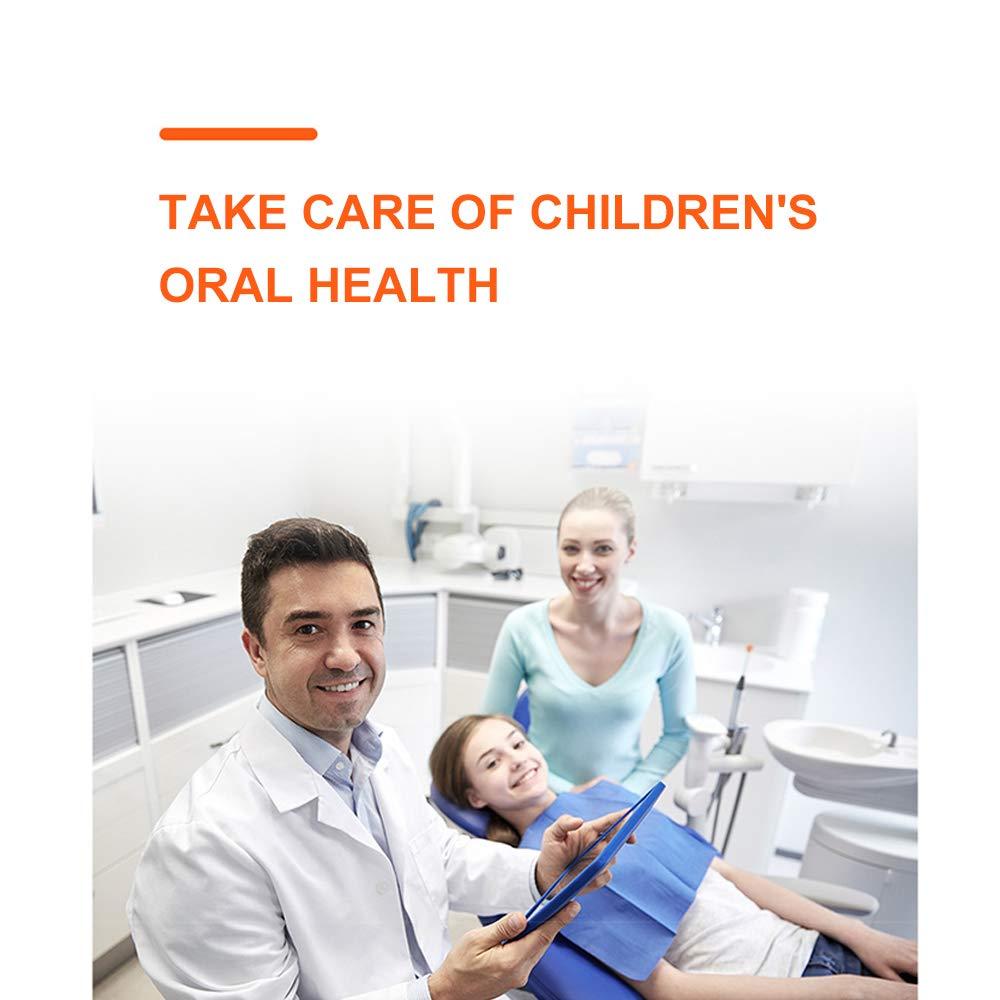 Qnotici 40PCs Kids Cute Dental Floss Flosser Toothpicks Floss Pick Interdental Brush Teeth Clean for Oral Deep Clean