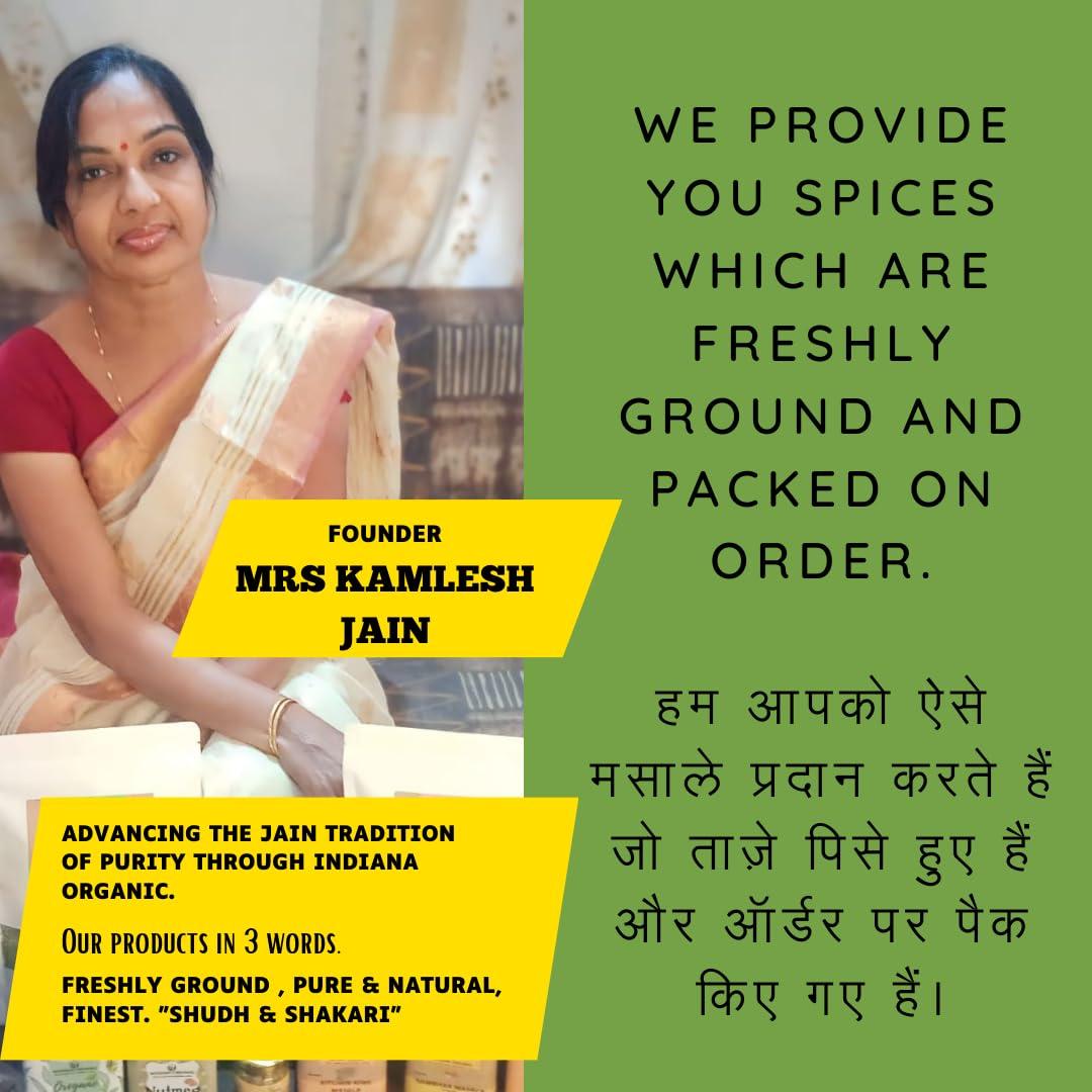 INDIANA ORGANIC Indiana Organic Parsley leaves whole dry, Organic Himalayan Herbs, Highly aromatic & Freshly harvest - 25 Gram