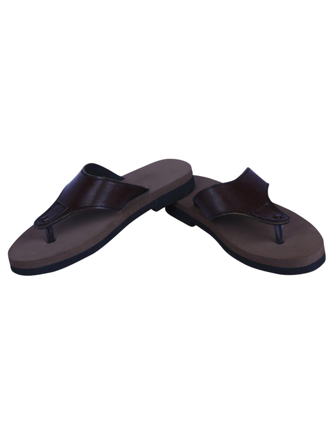 Panlin Panlin Orthopaedic & Diabetic Footwear : Slipper For Ladies (Leather & MCP):L4-BR-5