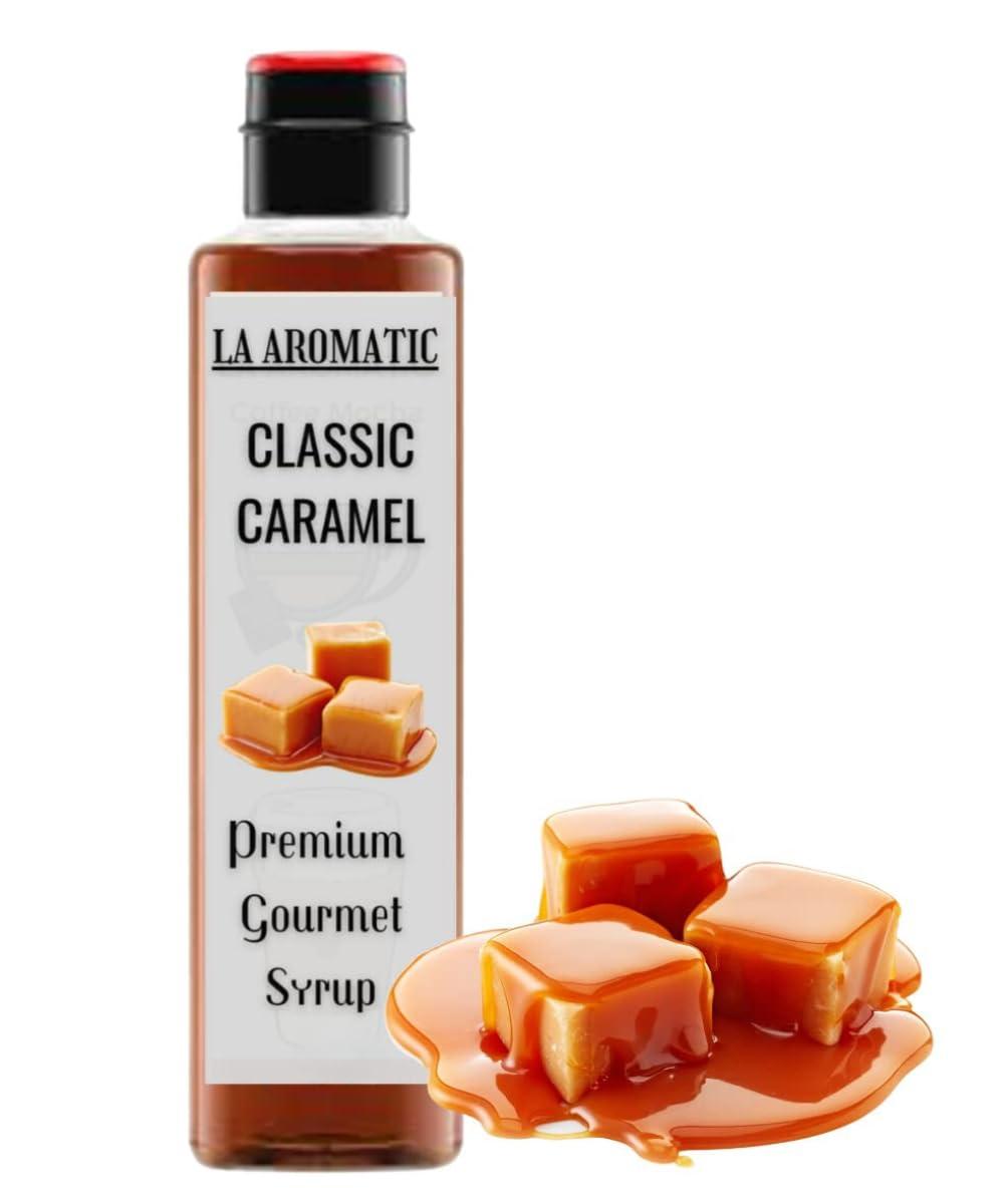 La Aromatic La Aromatic All Exotic Coffee Syrups Combo of 5 flavours (Hazelnut,Vanilla,Irish Cream,Caramel,Coffee Mocha)-50ml Each(Trial Pack)