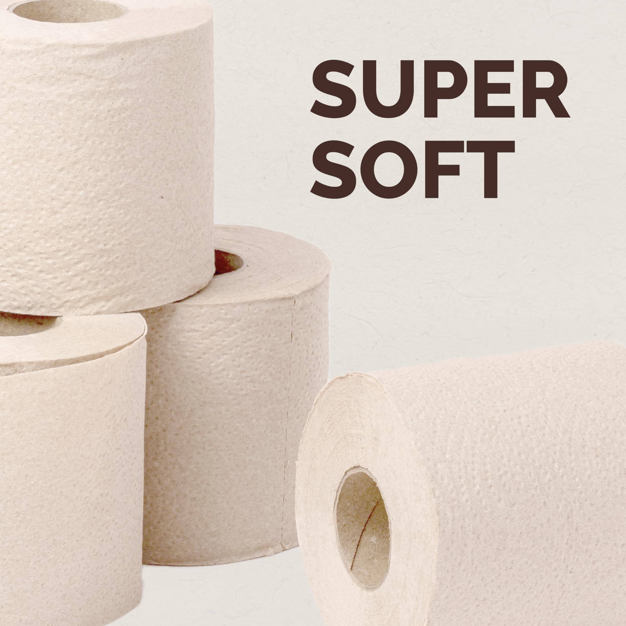 Origami Origami Good Karma 3 Ply Toilet Tissue Paper Roll - 1 x 36 Packs (320 Pulls Per Roll, 11,520 Sheets)