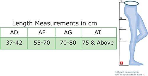 Dyna Dyna Medical Compression Stockings for Varicose Vein ! With Graduated Compression (Below Knee-Large, Type: Beige-Class 2)