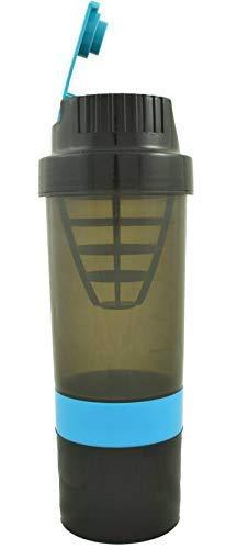 BSPA BSPA shake me tab water bottle Gym Protein & Supplement Shaker Bottle 500 ml Shaker blue