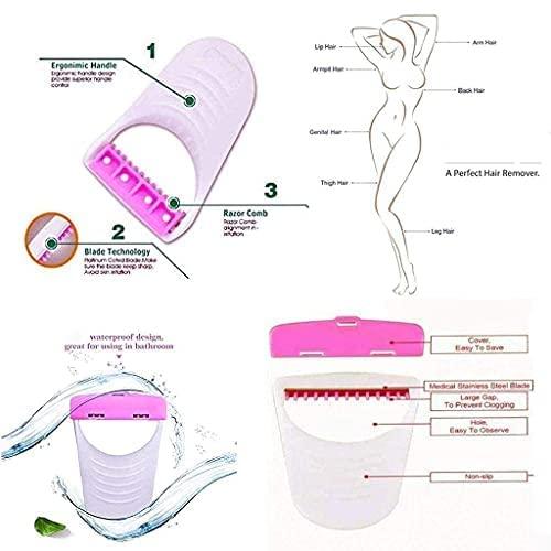 Kezona Kezona Women's Hair Removal Body Razor with Travel Case Smooth & Hassle-Free Shaving Razor for Body Hair