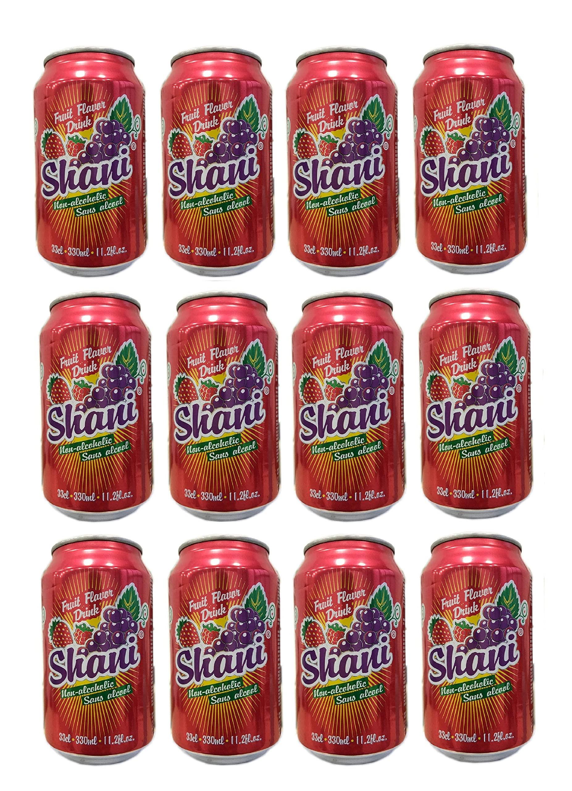 Generic Shani Fruit Flavour Drink (Pack of 12 Cans) 330ml