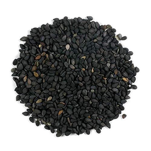 Herbanuts Herbanuts Black Sesame Seeds 2kg, Black Gingelly Seeds, Black Sesame Seeds for Eating, Kali tilli,Kaale Till