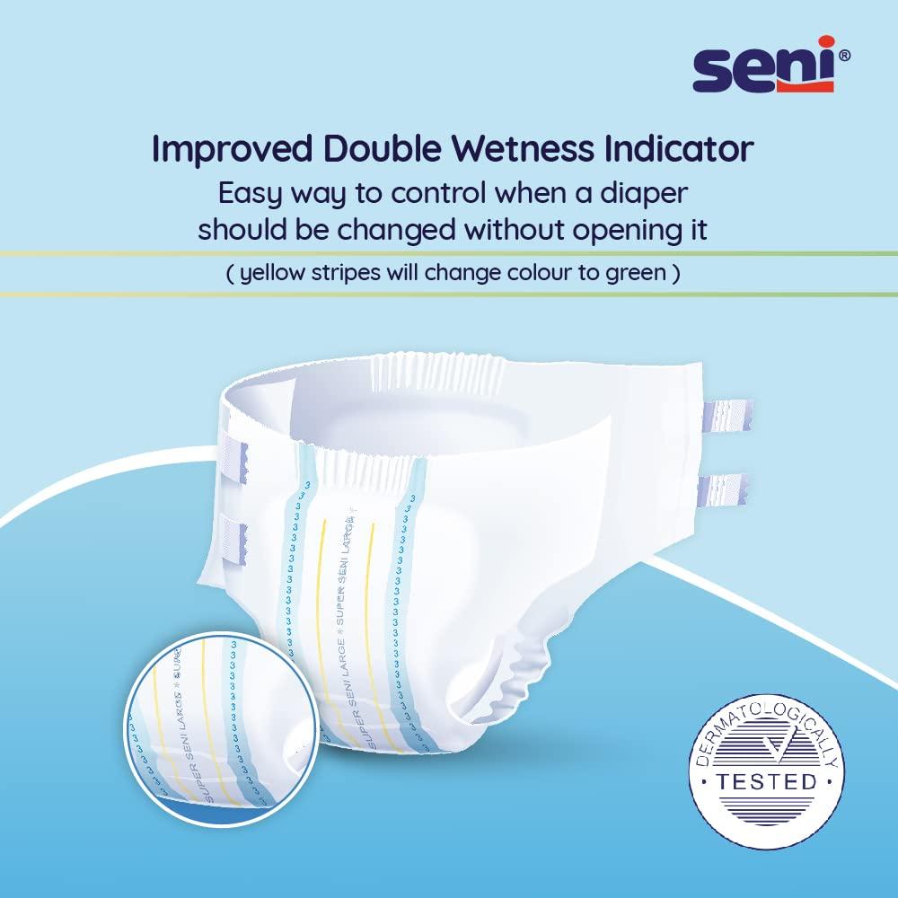 Seni Seni Adult Diapers - 10 Pieces (Large)
