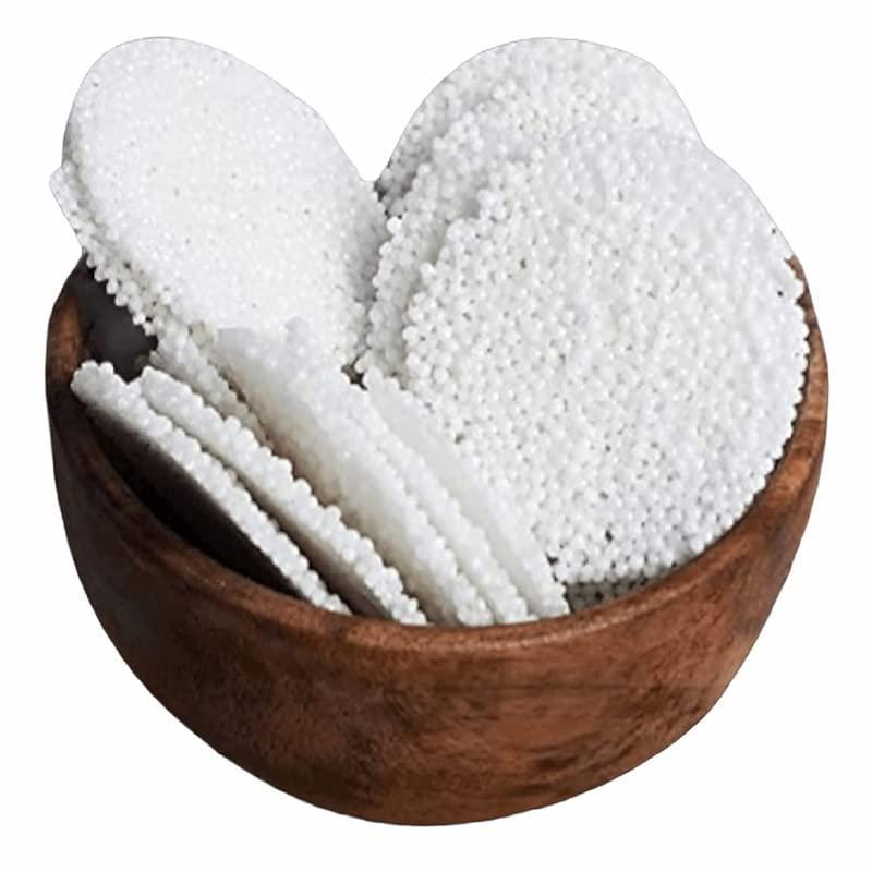 Organic Orchard Organic Orchard Plain Coin Sabudana Sago Homemade Papad Gluten-Free, Upwas Snacks Tapioca Ready to fry (1800 gram)