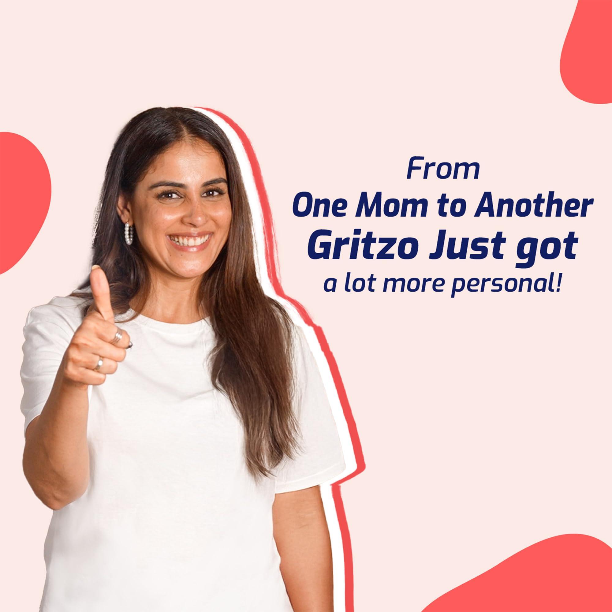 Gritzo Gritzo SuperMilk Height+ (13+y Girls), 13g Protein (Double Chocolate, 1kg) | Zero Refined Sugar, 21 Vitamins & Minerals