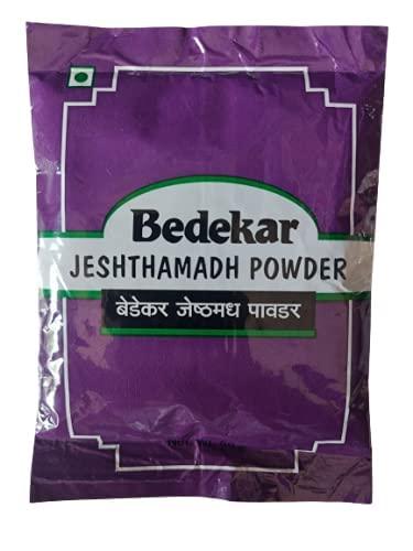 Generic Jeshthamadh Powder - 150 Grams Bedekar (50grams x 3 Packs) - Mulethi Powder - Liquorice Root Powder -